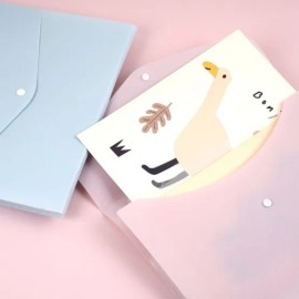 Storage Organizer, Office A4 seoryu File Folder Students ttokttaki Portable File Holder Pastel for home organization and desk space-saving household accessory
