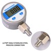 MEASUREMAN 2-1/2" dial, Digital Industrial Pressure Gauge with 1/4" NPT