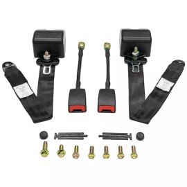 Ford 2X Genuine Ford F250 3 Point Safety Adjustable Seat Belt Strap Car Vehicle US