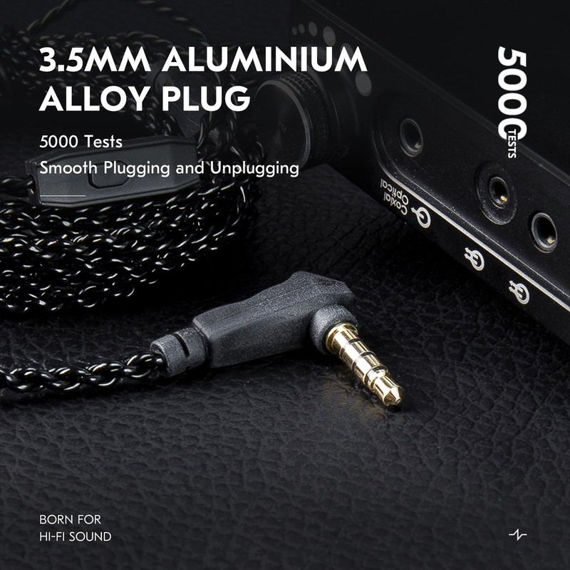 2 Meter Long, kz zs10 pro IEM Cable, CCZ C01