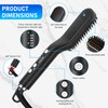Focenat 2 in 1 Beard Straightener for Men, Mini Straightener,