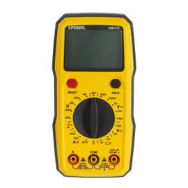 Sperry Instruments DM6410 8 Function Digital Multimeter, Yellow