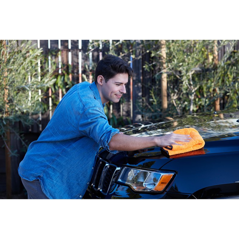 Armor All Car Buffing Towel, Microfiber Towel for Buffing and
