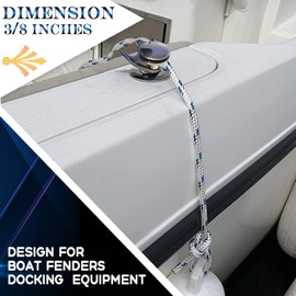 Marine Stainless Steel Quick Release Fender Holder, Easy Pop Up Style Fender Cleat fits for 3/8“ Fender Lock Device (Release Pin Only)