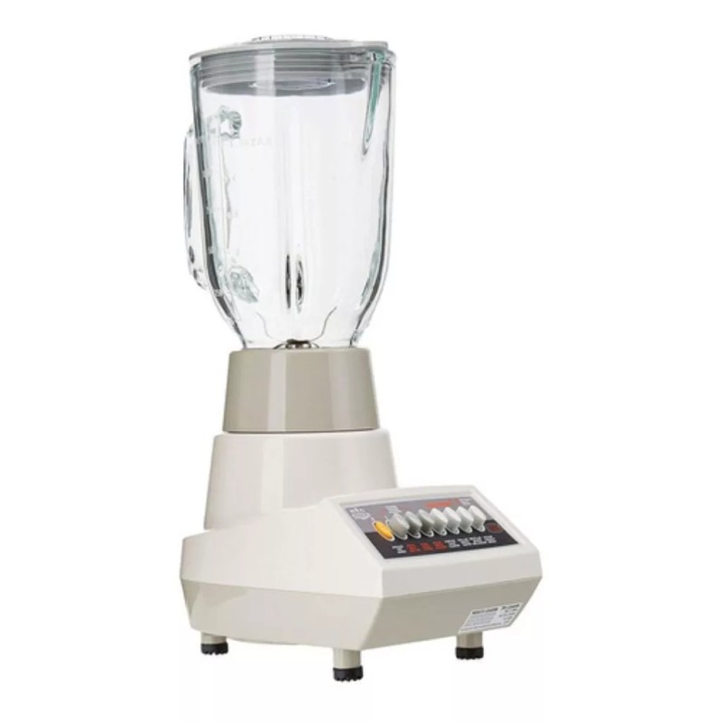 Man Licuadora Man LPU-5071 1.25 L blanca con vaso de