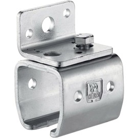 Gedotec® Helmet Agricultural Wall Mounting Socket Wall Befstigung Sleeve for Guide Rails Sliding Door Profile 100 – 500 Blue Steel Galvanised Brand Quality