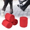 4Pcs Horse Leg Warp Self Adhesive Breathable Wear Resistant Animal