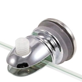 Di Vapor (R) Floating Glass Shelf Bracket Clamp Clip | 5mm to 8mm Glass