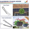 Windscreen4less 1 PC 4 ft Hanging Chain Hanging Hook Metal