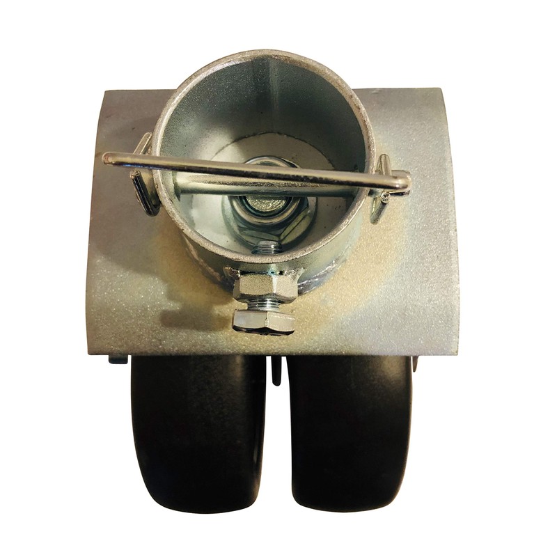 6" Dual Wheel Trailer Jack Caster (2,000 Pound Rated)