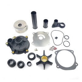WINGOGO 5001595 Water Pump Impeller Repair Kit with Housing for Johnson Evinrude OMC 75 90 105 115 120 130 135 140 150 175 200 225 250 HP V4 V6 V8 Outboard Boat Motor Replacement Parts 435929