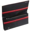 Neu Intelesse Searle Long Wallet with Coin Pocket, multicolor (black