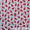 Benartex BonEful Fabric FQ Cotton Quit Red Lobster Seafood Crab