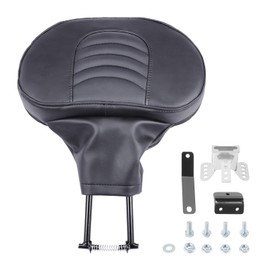 Aferrizu Adjustable Plug-in Driver Backrest Pad, Rider Driver Backrest Compatible with Harley Touring Street Glide Road King Electra Glide Ultra Limited 2009-2025