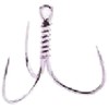 Owner 10516 Triple Hook Fugkatoo Hook, No. 18