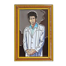 Pinsanity 'The Kramer' Painting Enamel Lapel Pin
