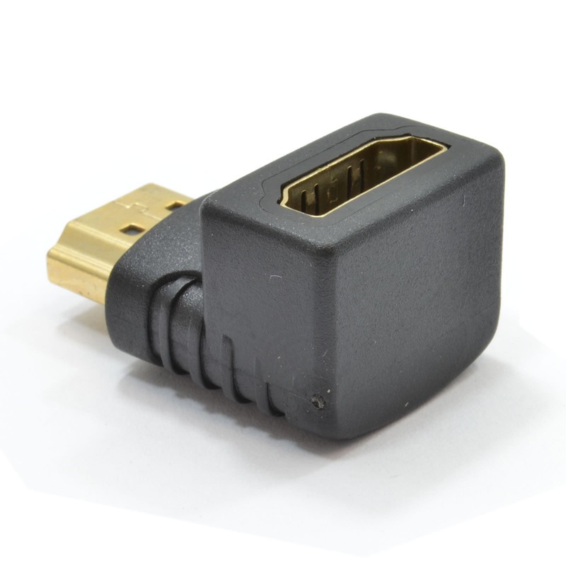 kenable HDMI Male to Female Right Angled Adapter 90 Degrees
