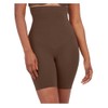 Spanx Women's Higher Power Short Waist Shapewear, chestnut brown