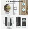 WiFi Smart Lock Front Door - HEANTLE Keyless Entry Door