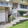 3 Step Handrails for Outdoor Steps, Wrought Iron Stair Railing