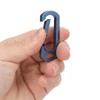 Titanium Alloy Keychain Lightweight Backpack Hanging Hook Buckle Carabiner Key