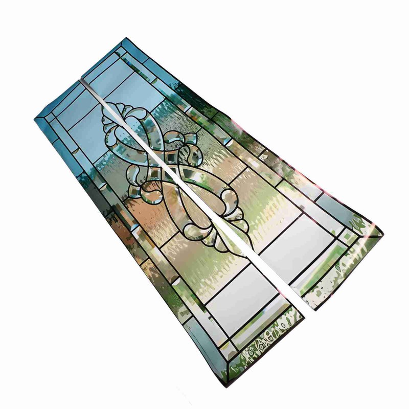 2Pcs Glass Door Sticker Self Adhesive Water Resistant Wall Sticker