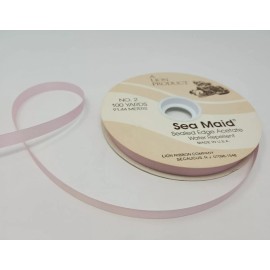 Lion NEW VTG Lion Sea Maid Lavender Acetate Craft Ribbon 7/16" x 100 YDS Roll No. 2