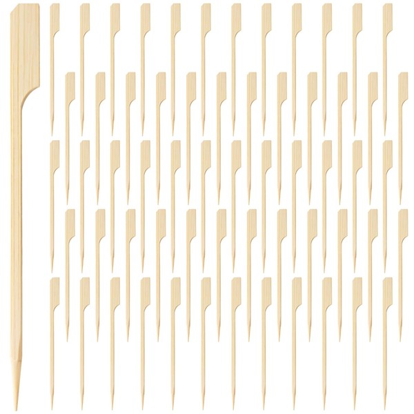 1000 PCS Wood Appetizer Skewers, 3.5 in BBQ Skewers for