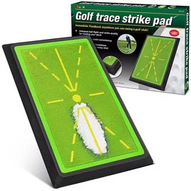 Golf Practice Mats, Golf Hitting Swing Path Mats Feedback with Non-Slip Rubber Backing, Swing Training Accessories