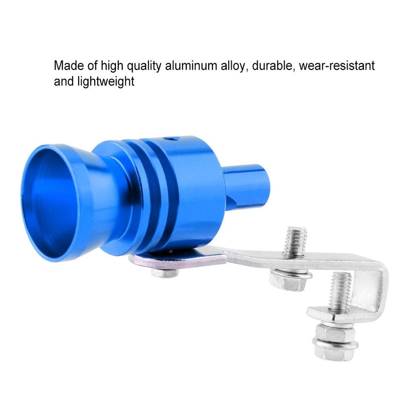 ANGGREK Car Turbo Whistle, 1 Car Exhaust Pipe Turbo Whistle