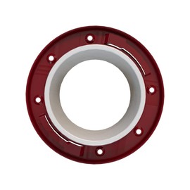 Oatey 3 in. or 4 in. PVC Closet Flange with Metal Ring without Test Cap