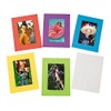 Bright Foam Picture Frames - Set of 12 - DIY