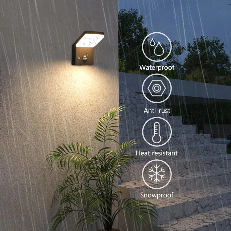 Inowel LED Outdoor Wall Light 19231 Motion Sensor Wall Sconce