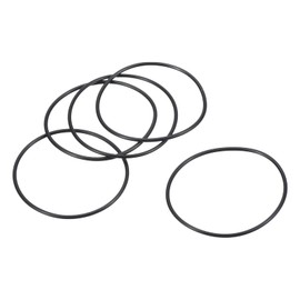 PATIKIL Nitrile Rubber O-Rings 43mm OD 40mm ID 1.5mm Width, 5 Pcs Metric Sealing Gasket for Faucet Plumbing Automotive Repair, Black