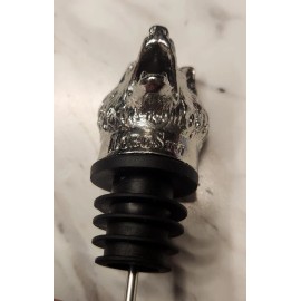 Lobos 1707 Tequila Lobos 1707 Metal Wolf Head Professional Bar Bottle Pourer *NEW IN WRAPER