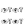4PCS Mini Quick Release Pin for Rugby Helmet Metal Visor,
