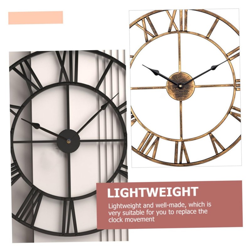 LALAFINA 2 Sets DIY Clock Movement Mechanism with Hands Replacement