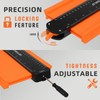 VEITORLD Contour Gauge Profile Tool (10 Inch), Shape Duplicator with