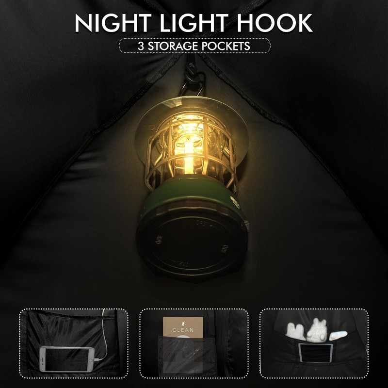 RIYDH Bed Tent Bed Canopy Breathable 100% for Adult and