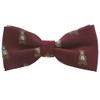 Bowties.jp kc00061 Children's Bear, Burgundy Bowtie, Bowtie, Easy to Wear,