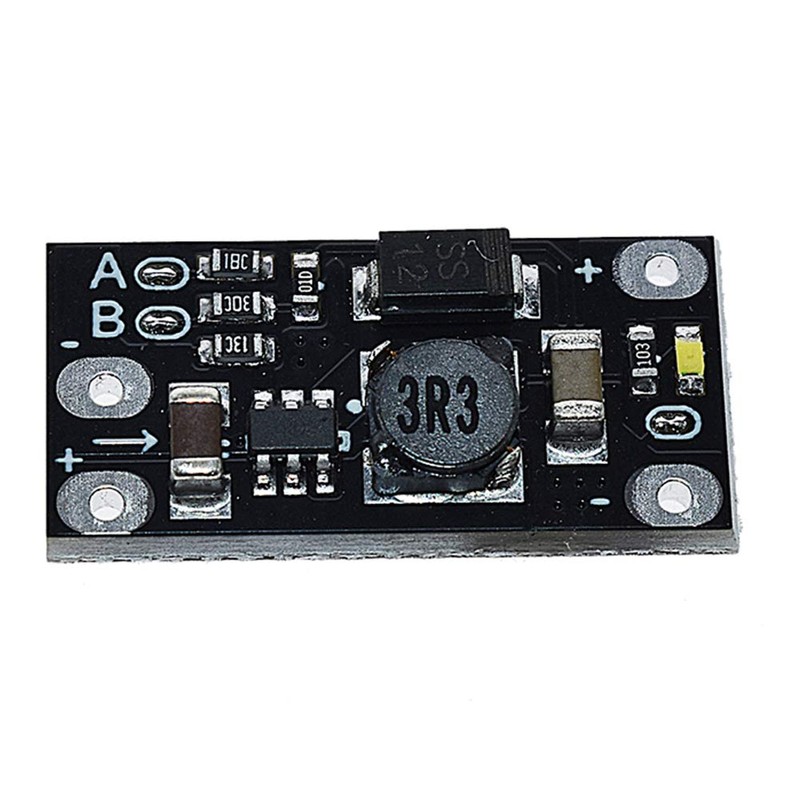 ANMBEST 5pcs Mini Boost Module 3.7V-5V 8V 9V 12V Electronic