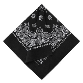 Mantieqingway Cotton Bandanas Handkerchiefs Face Mask Square Scarf Headwear for Unisex Women Men Boy Girls (Burgundy)
