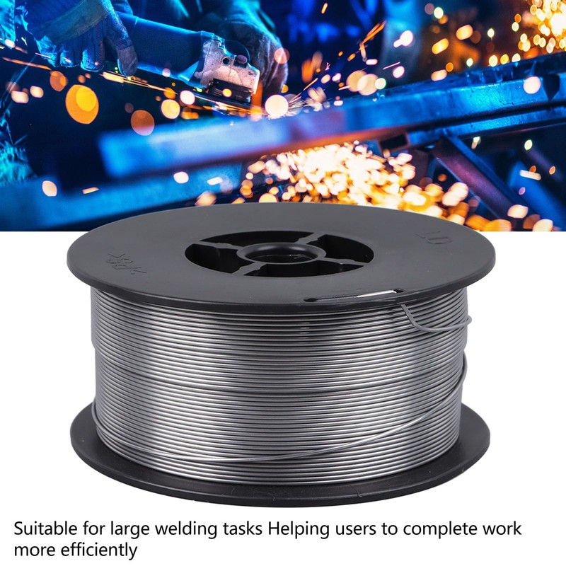 Flux Core Welding Wire, 1.0mm/0.04in Gasless Carbon Steel Mig Welding