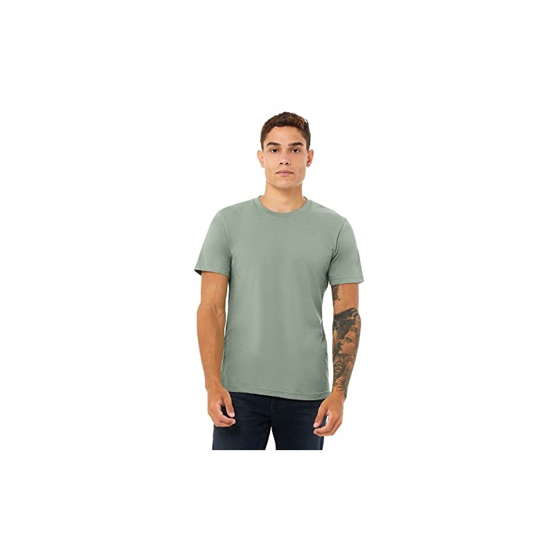 Canvas Unisex Tee HeatherSage SM