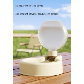 Botellas de Agua para Perros,Dispensador Portátil de Botellas de Agua para Mascotas, Botella de Agua a Prueba de Fugas para Mascotas para Senderismo y Viajes al Aire Libre(350ML)