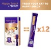 Happy Snack by FELIWAY®, Delicious, Lickable, Squeezable Purée Cat Treats