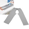 Urinary Incontinence Care Pants Front Rear Crotch Opening Elderly Nursing