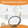 NICCOO Transfer Adapter + High Pressure Hose for Sodastream Duo,