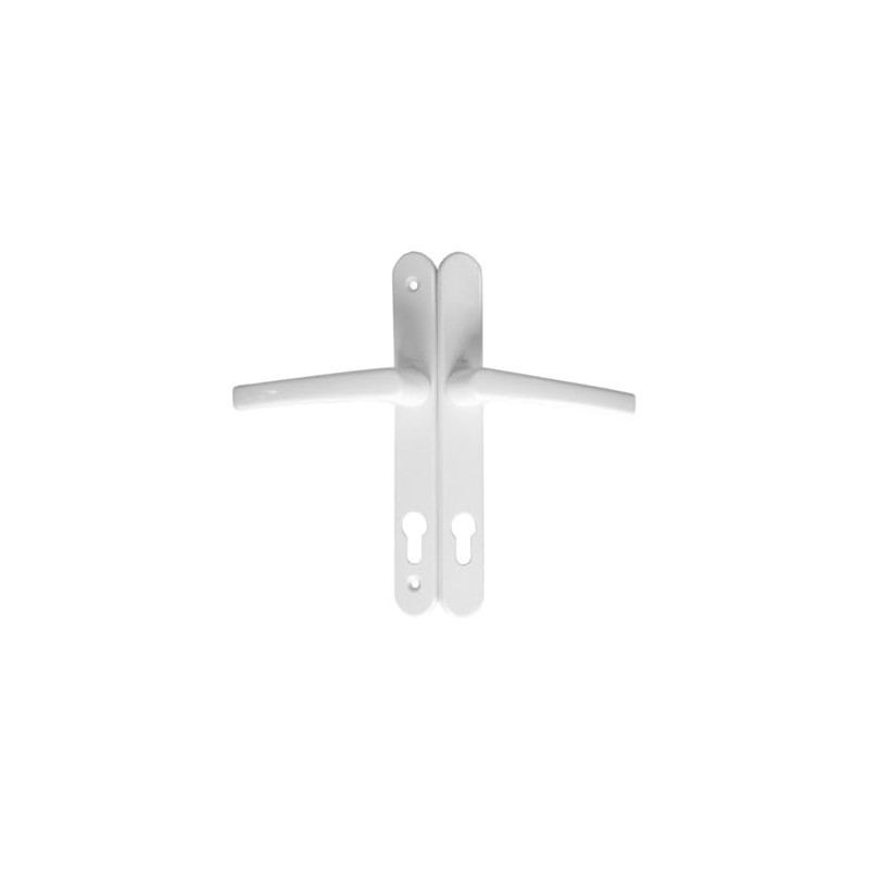 Upvc Door Handle 200mm Screw Fixings 2 Hole Fix 92pz