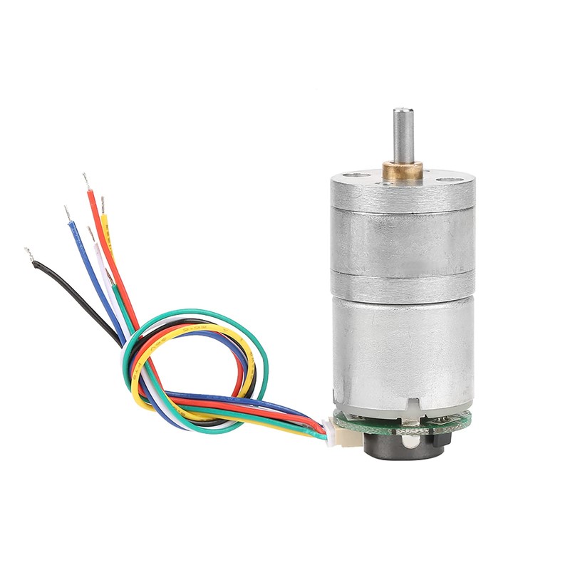 12V GM25 310 DC Encoder Gear Motor Metal Speed Reduction